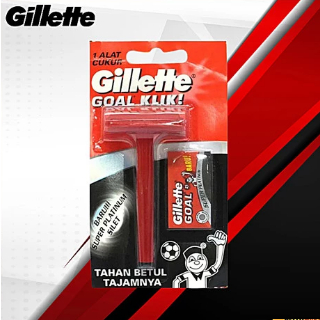 Jual Gillette Goal Klik Gilete Alat Cukur Pisau Cukur Kumis 1pcs