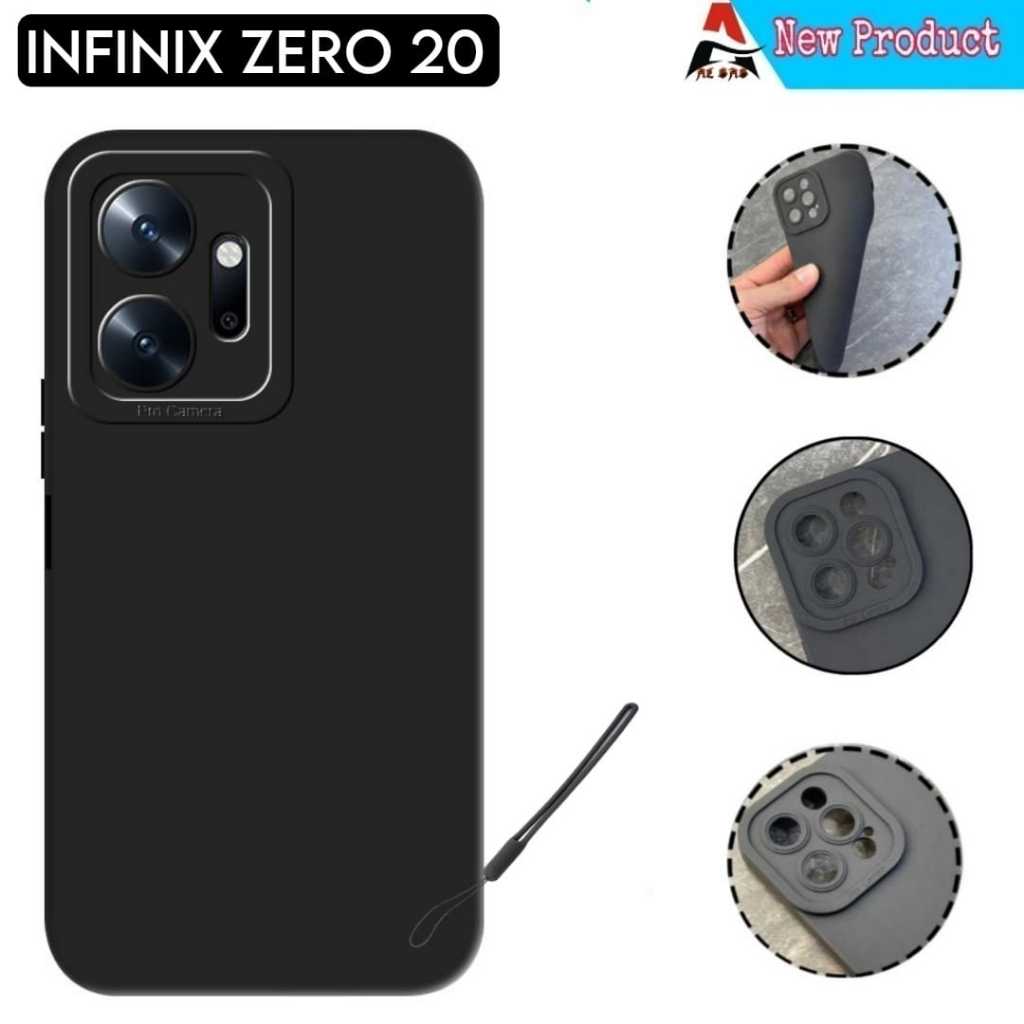 Jual Casing Infinix Zero Softcase Hitam Pro Camera Bonus Tali