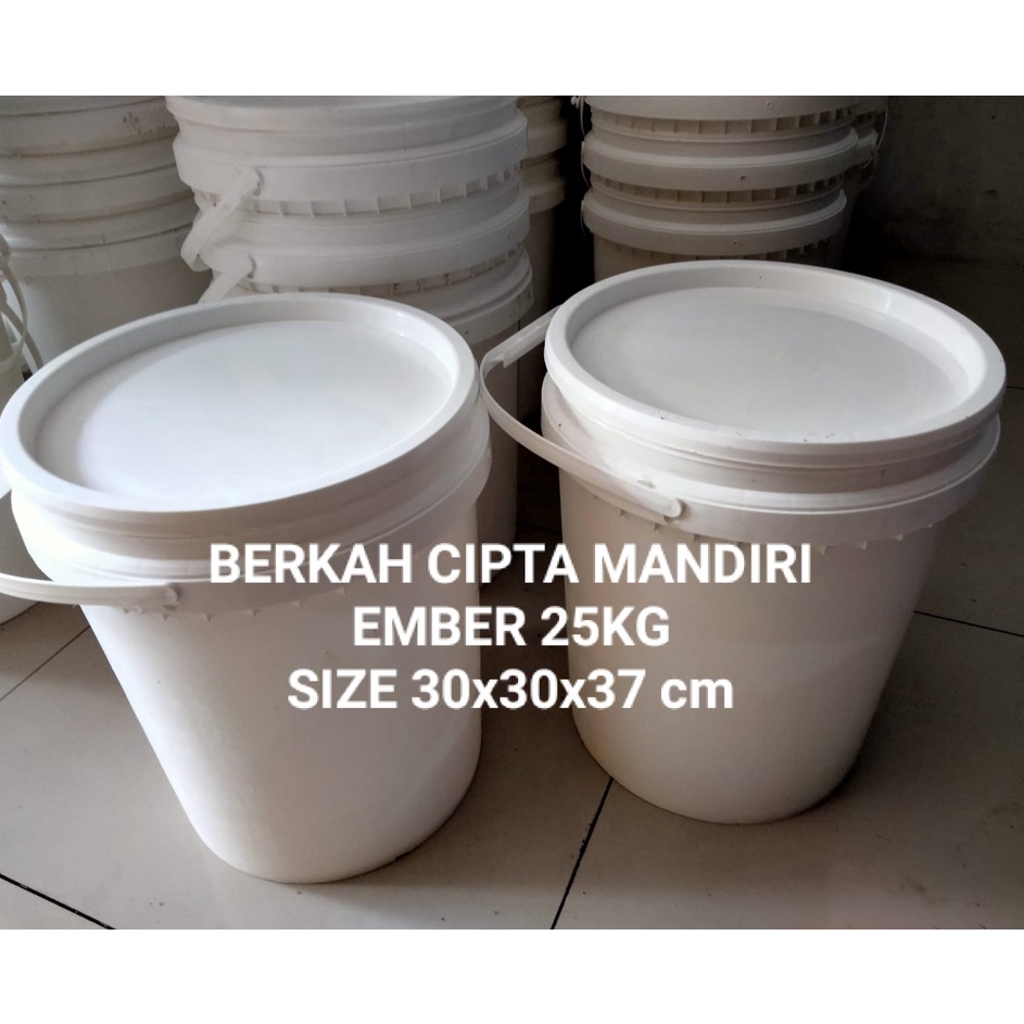 Jual Hadir Meriah Ember Cat 25 Literember Bekas Plastik Pail Plastik 25