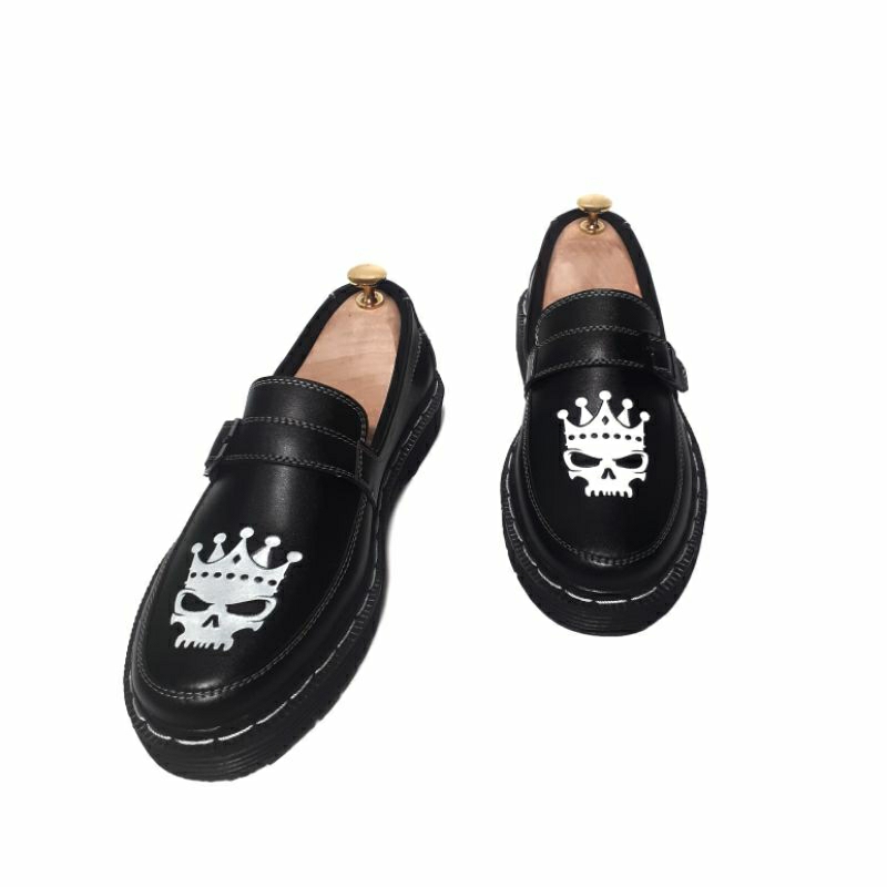 Jual Sepatu Penny Loafer Lether Formal Pria Slip On Dokmart Shopee