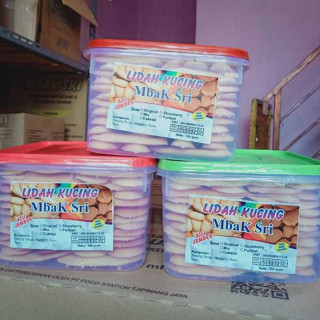 Jual Kue Lidah Kucing Mbak Sri Jember Toples Gram No Label