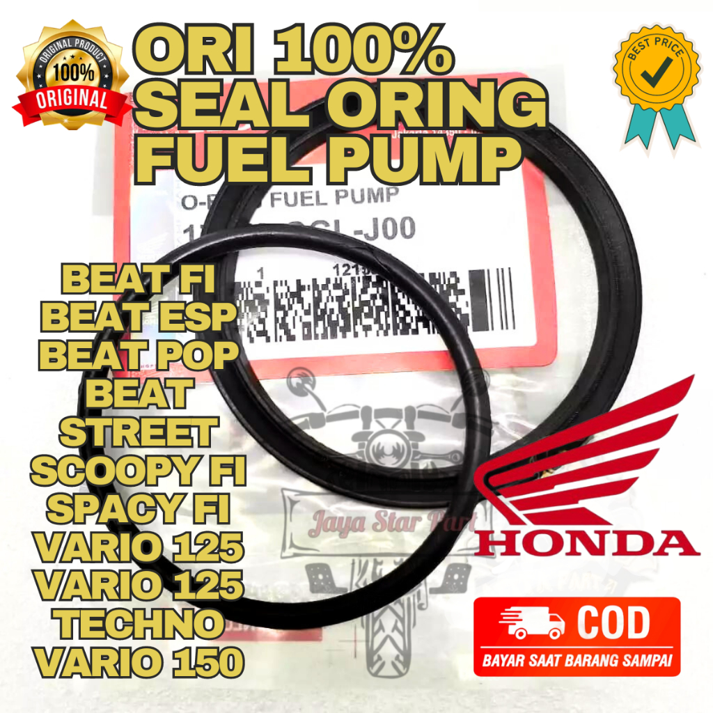 Jual Ori Seal Oring Fuel Pump Asli Honda Ahm Kualitas Asli Original