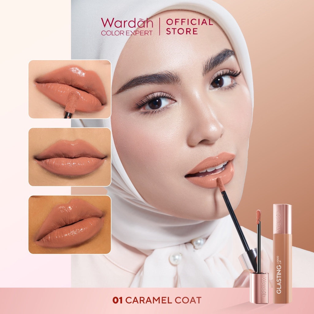 Jual Wardah Glasting Liquid Lip 3 5g Hi Pigmented Glass Color Shopee