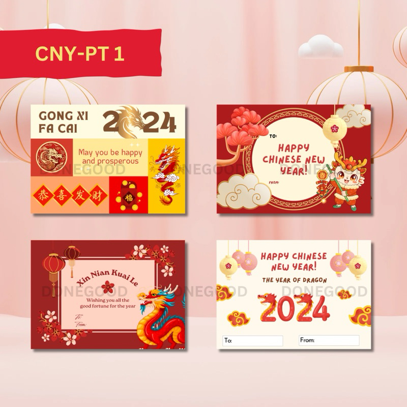 Jual Isi Kartu Ucapan Tahun Baru Imlek Hampers Chinese New Year