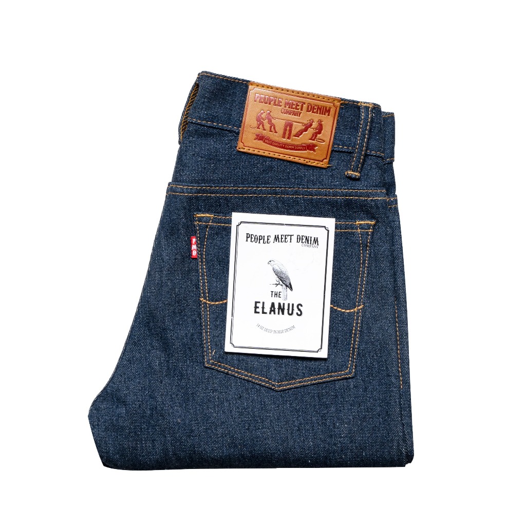 Jual Pmd Co Elanus Oz Blue Indigo Denim Selvedge Accent