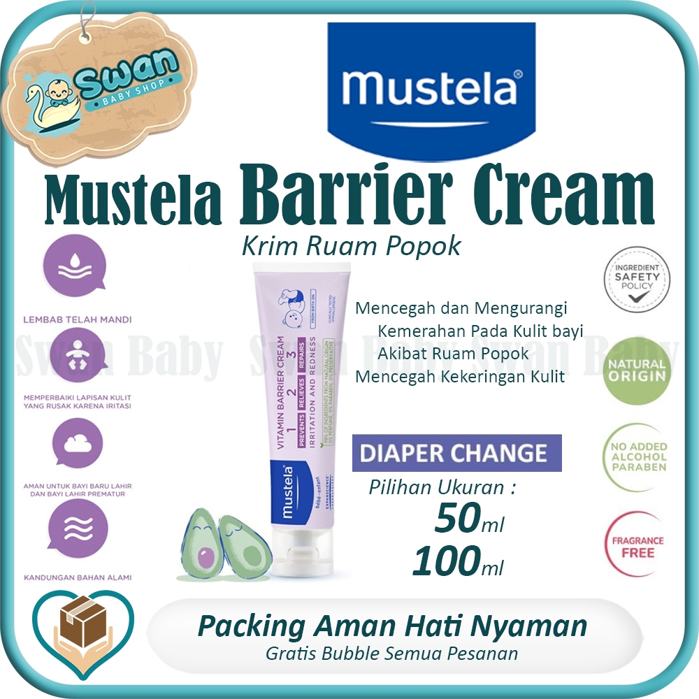 Jual Mustela Barrier Cream Krim Ruam Popok Shopee Indonesia