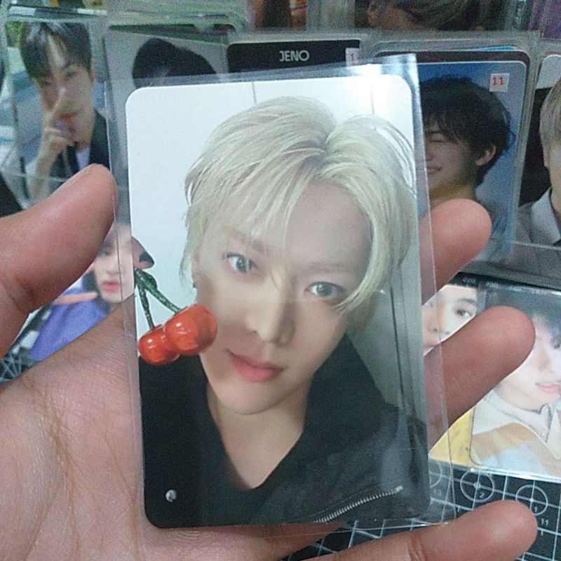 Jual Ready Stock Photocard Tc Pink Christmas Nct Dream Nct 127 Haechan