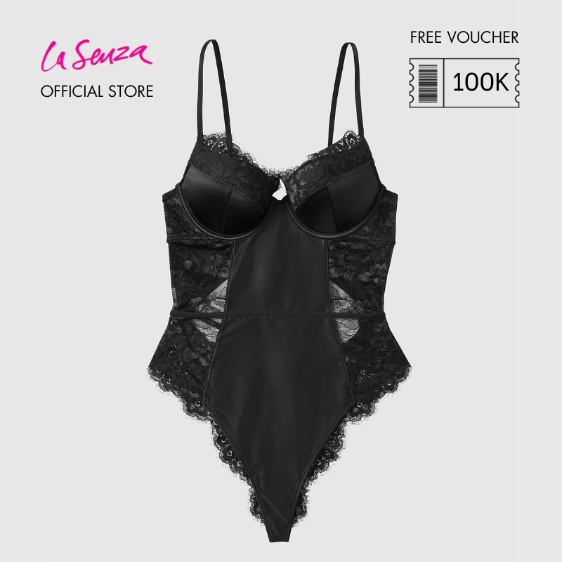 Jual La Senza Bodysuits Lingerie Warna Smoulder Black Yz