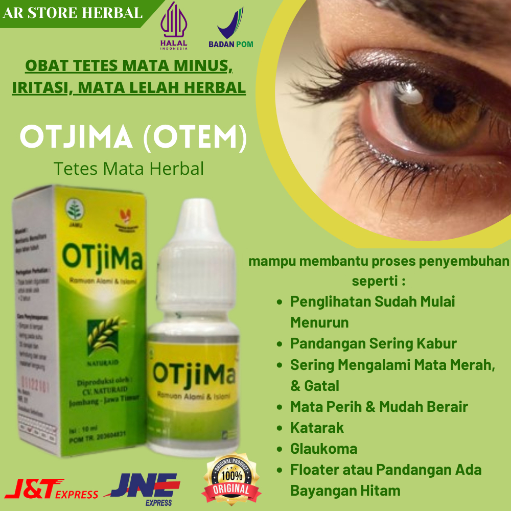 Jual OTEM TETES MATA OTJIMA Obat Tetes Mata Minus Iritasi Mata Lelah