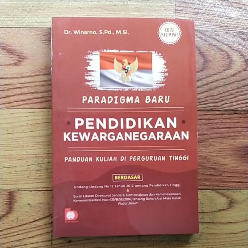 Jual Buku Paradigma Baru Pendidikan Kewarganegaraan Edisi Keempat