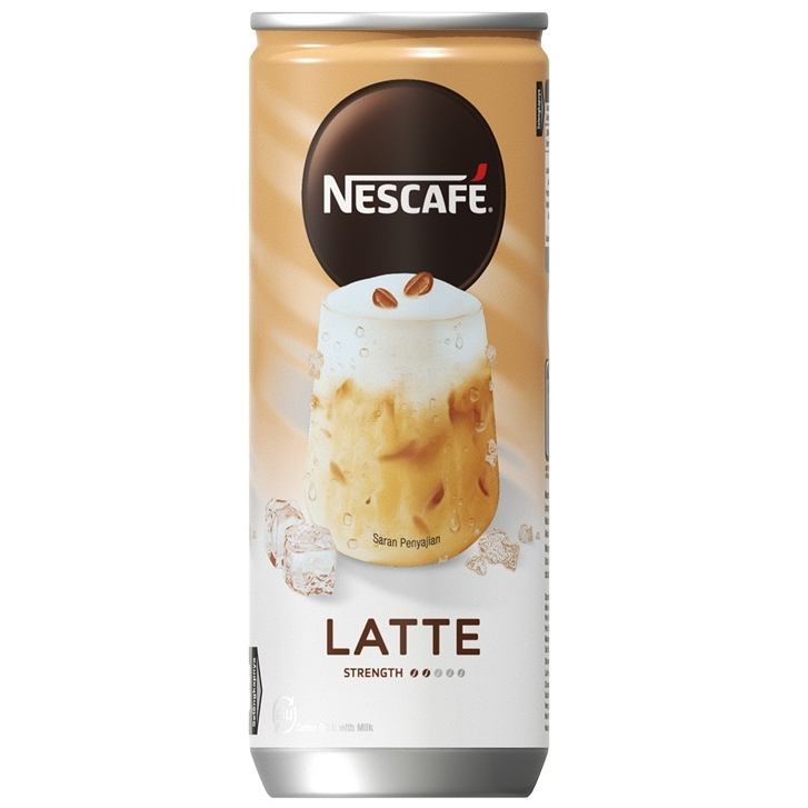 Jual NESCAFE Kopi Minuman Kaleng Rasa Latte Can 220ml Shopee Indonesia