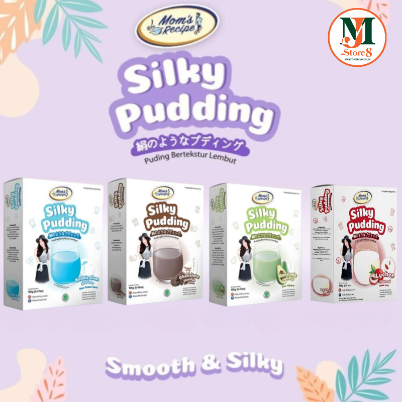 Jual 2 BOX Mom S Recipe Silky Puding Bubble Gum Coklat Lychee