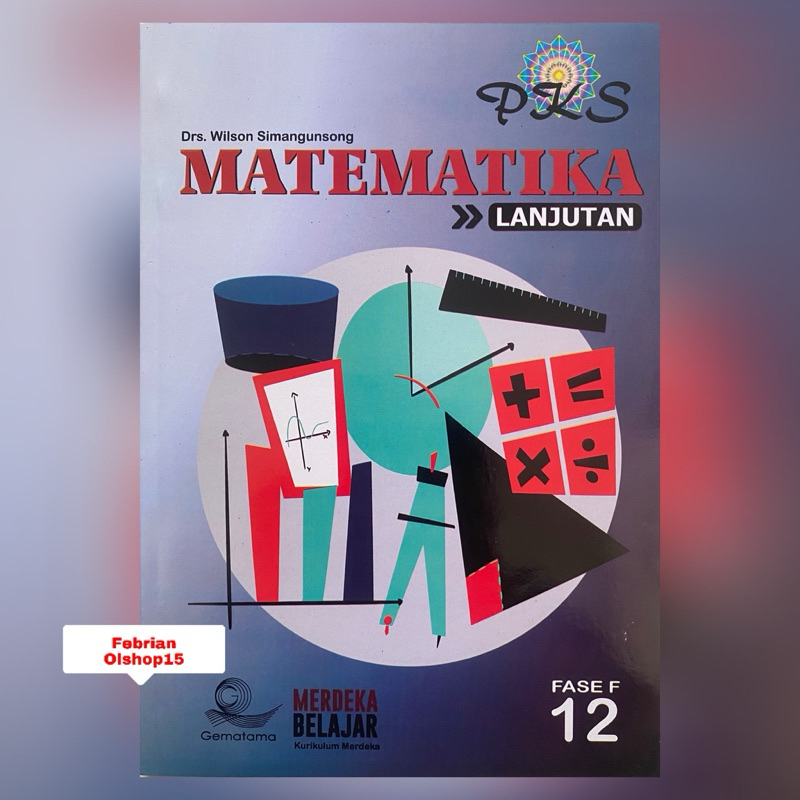 Jual BUKU PKS MATEMATIKA SMA MA KELAS 10 11 12 KURIKULUM MERDEKA