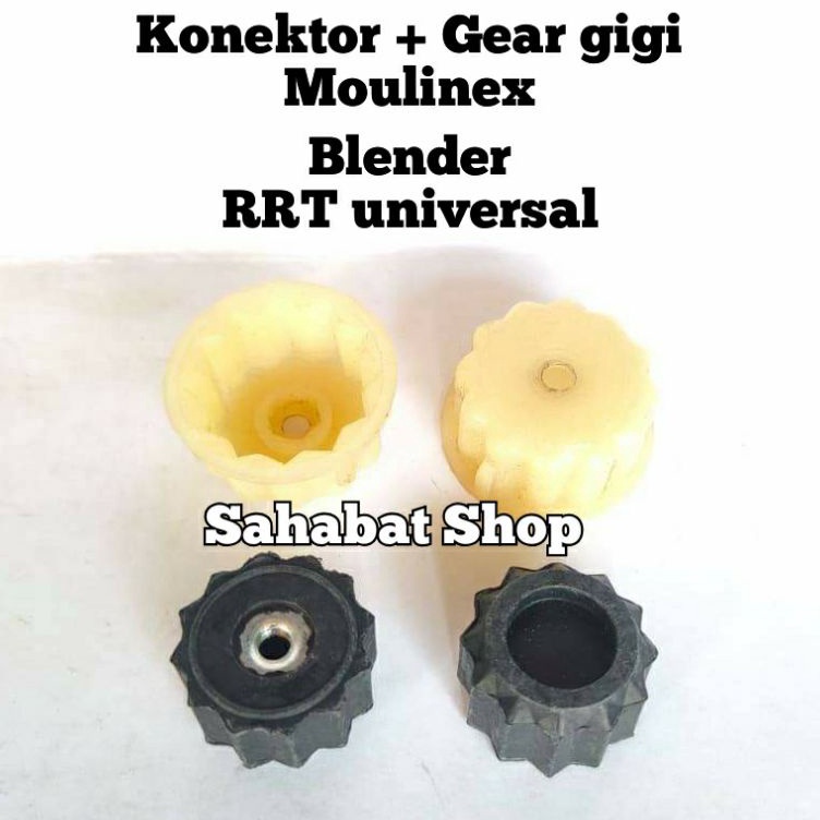 Jual YE KONEKTOR GIGI GEAR KARET 1SET BLENDER MOULINEX RRT UNIVERSAL