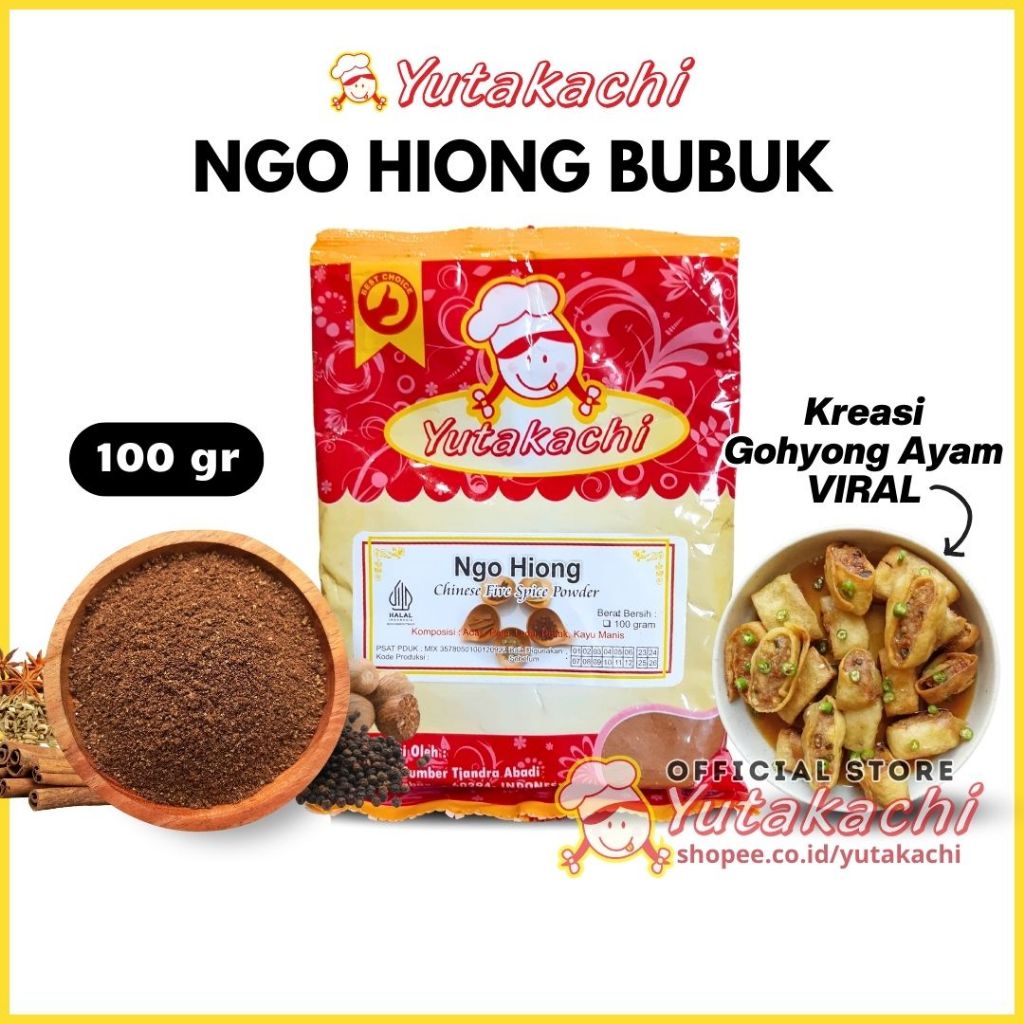 Jual Bumbu Ngo Hiong Bubuk Gr Yutakachi Gohyong Viral Go Hiong