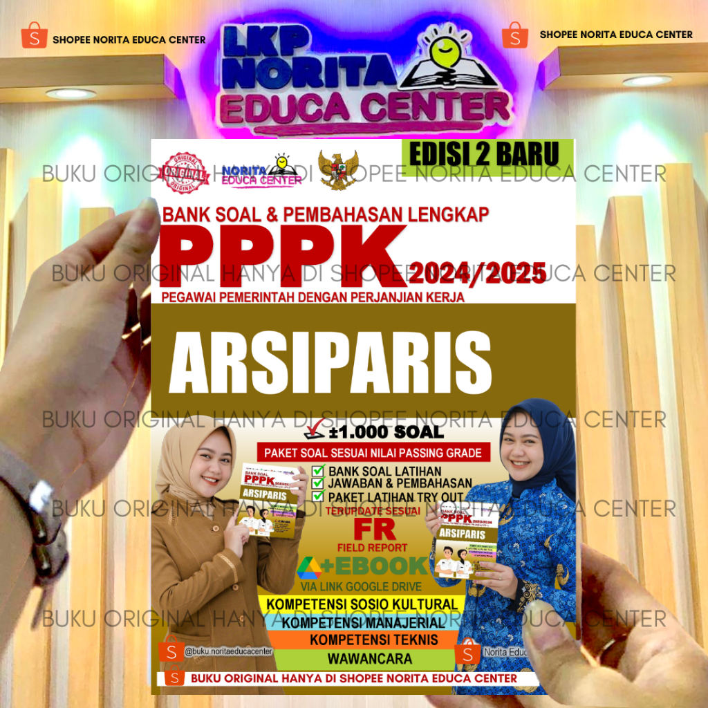 Jual Buku Pppk Arsiparis Shopee Indonesia