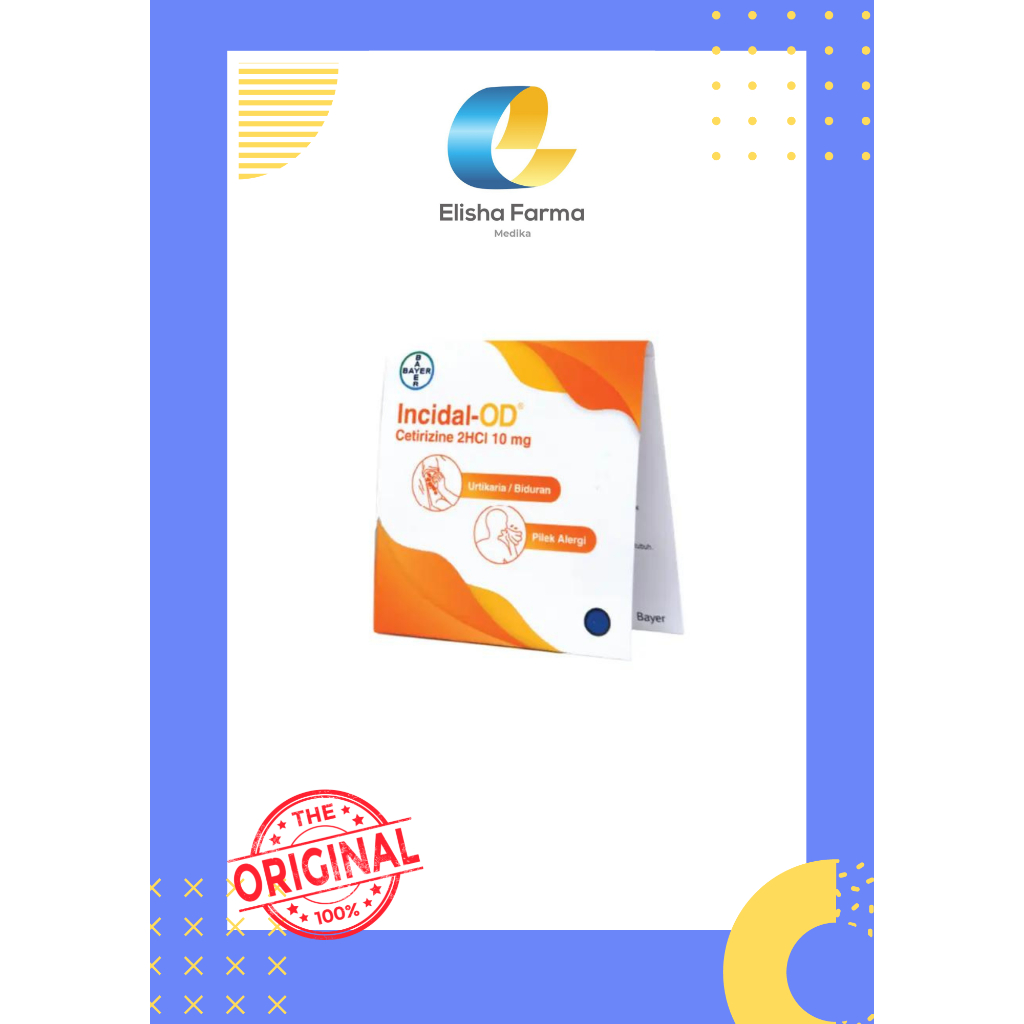 Jual Incidal Od Tablet Strip Kapsul Incidal Kapsul Obat Pilek