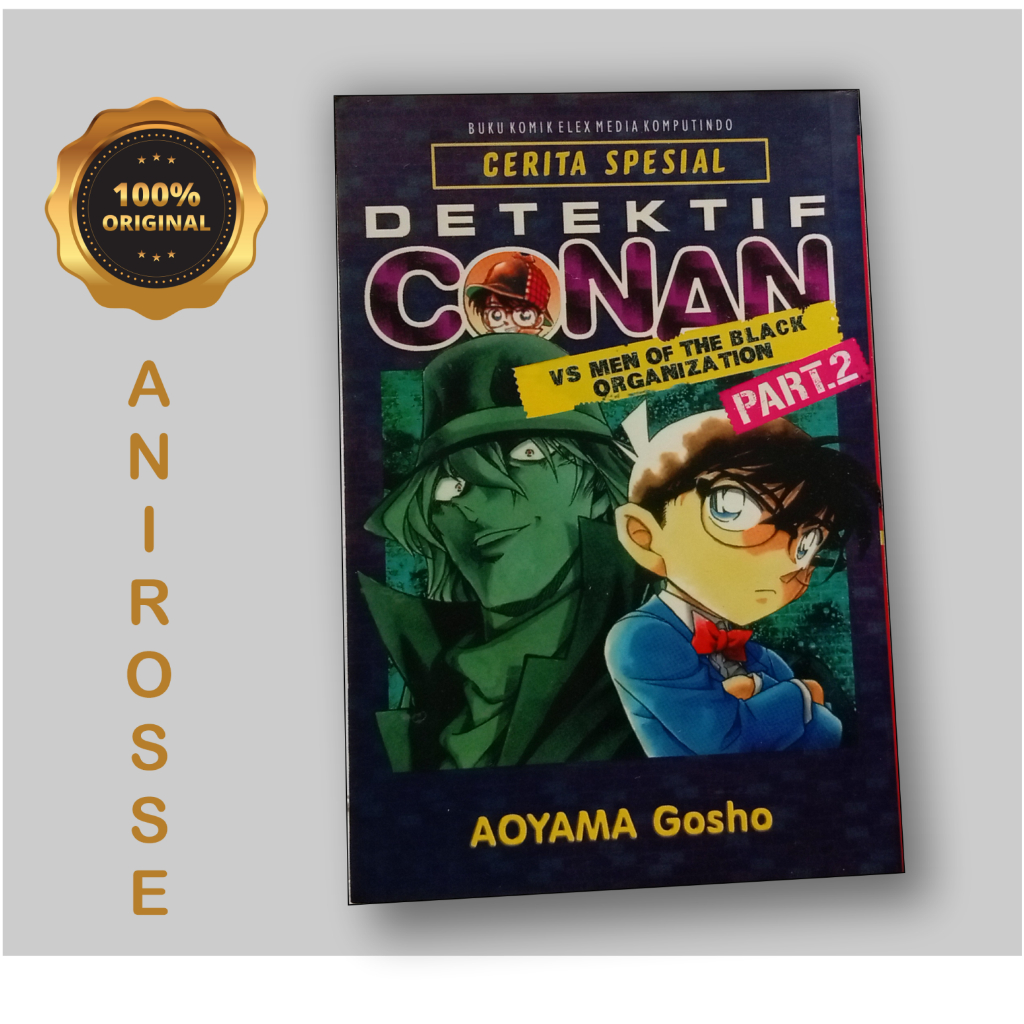 Jual Original Manga Detektif Conan Vs Men Of The Black Organization