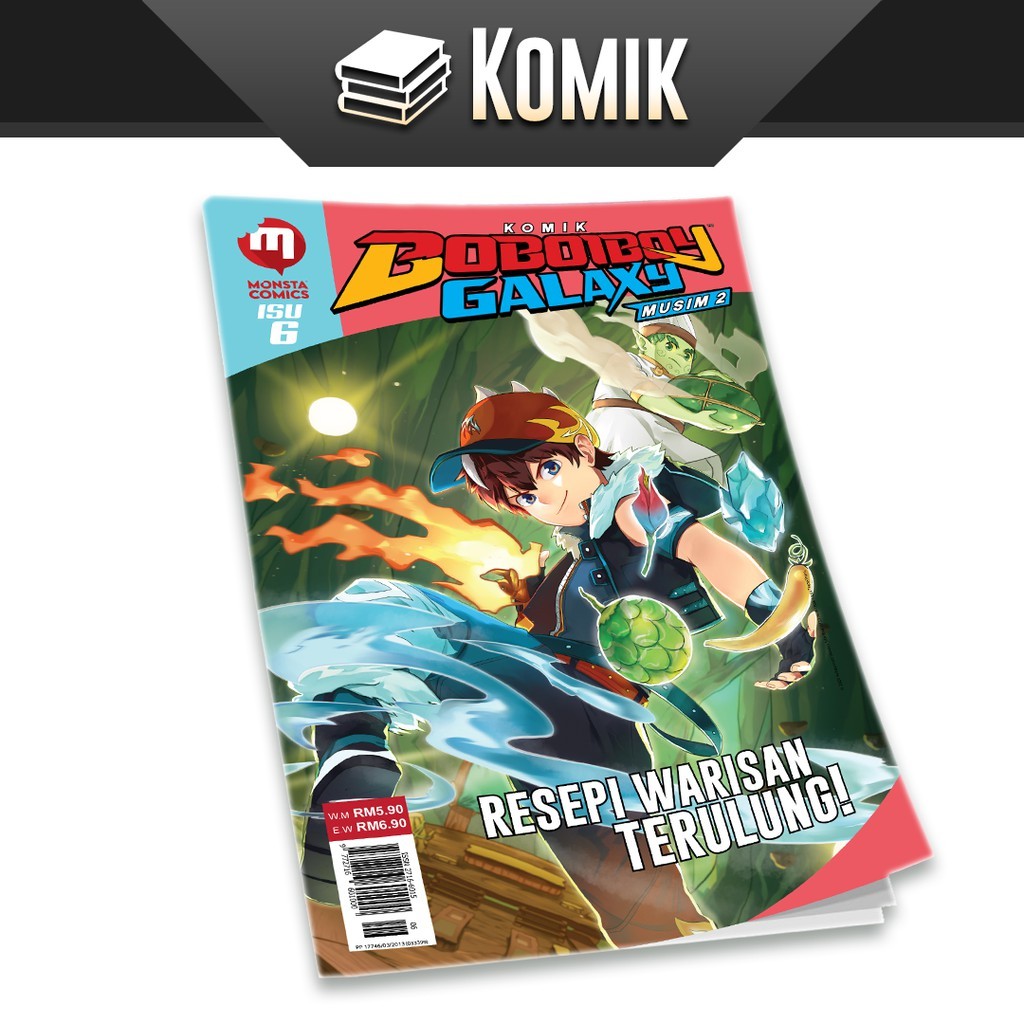 Jual Komik BoBoiBoy Galaxy Musim 2 Isu 1 Isu 27 Shopee Indonesia