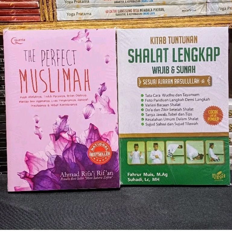 Jual Paket 2 Buku The Perfect Muslimah Kitab Tuntunan Shalat Lengkap