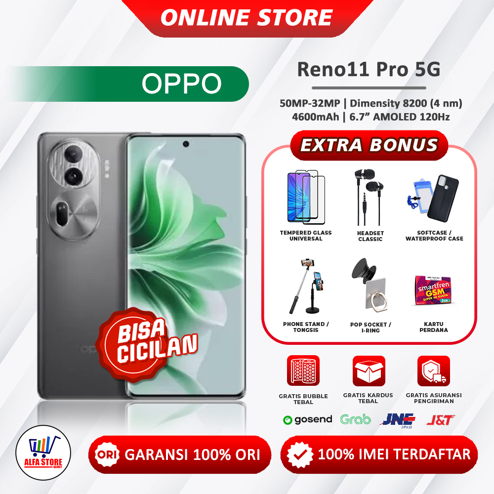 Jual Oppo Reno11pro 5G 8 256Gb 12 512Gb Reno 11pro Reno 11 Garansi