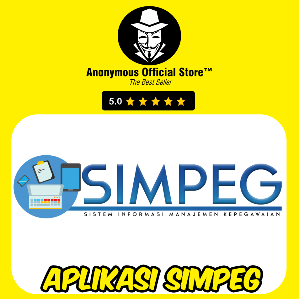 Jual Program Sistem Informasi Pegawai Simpeg Premium Full Version