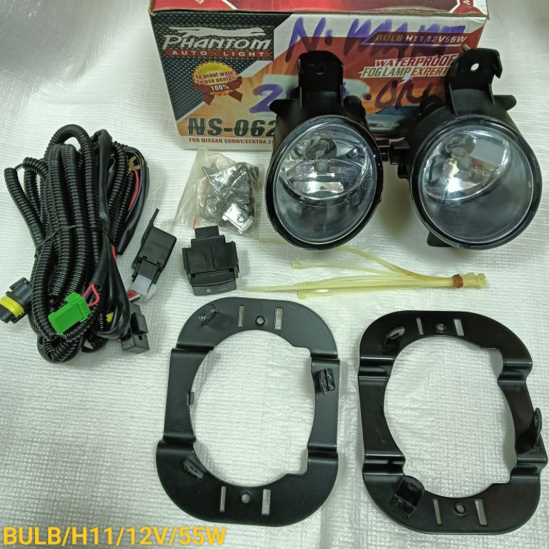 Jual Foglamp Lampu Bumper Depan Sorot Kabut Mobil Nissan March