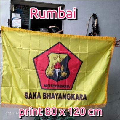 Jual Bendera Saka Bhayangkara Satuan Karya Pramuka Rumbai Shopee