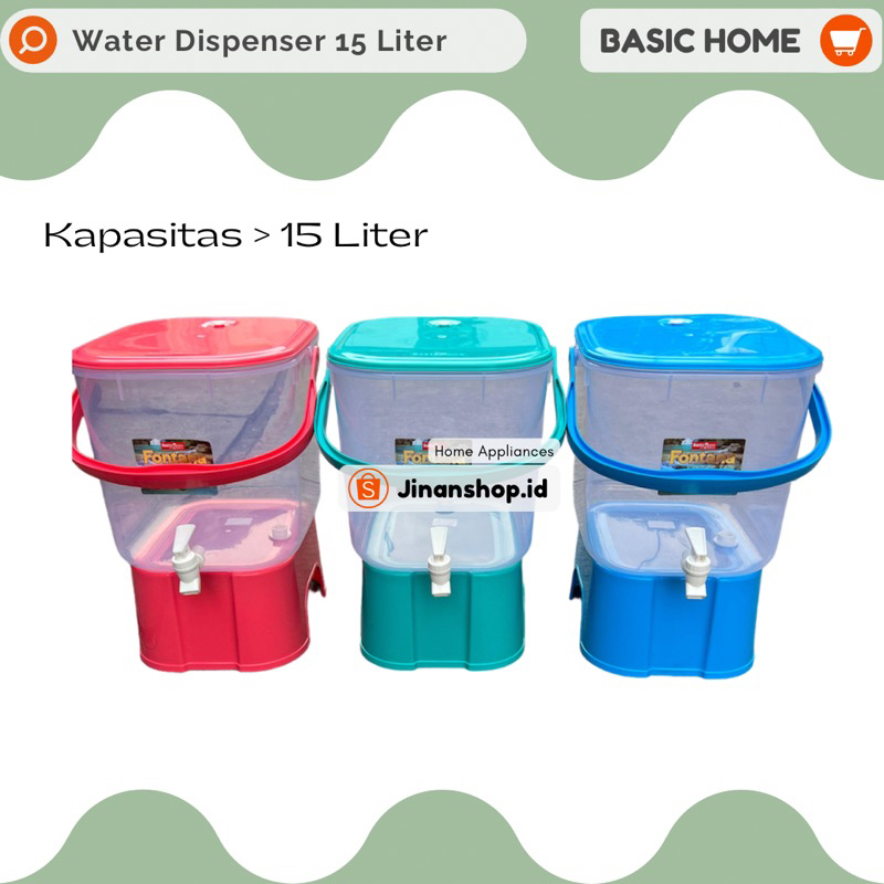 Jual Lion Star Drink Jar Liter Fontana Basic Home Toples Kran