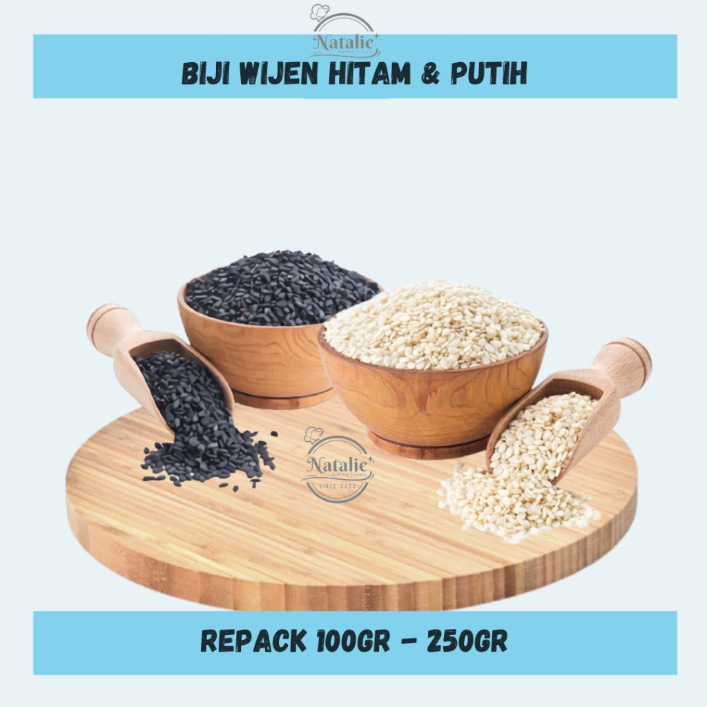 Jual Biji Wijen Putih Panggang Gram Roaster White Sesame Seed