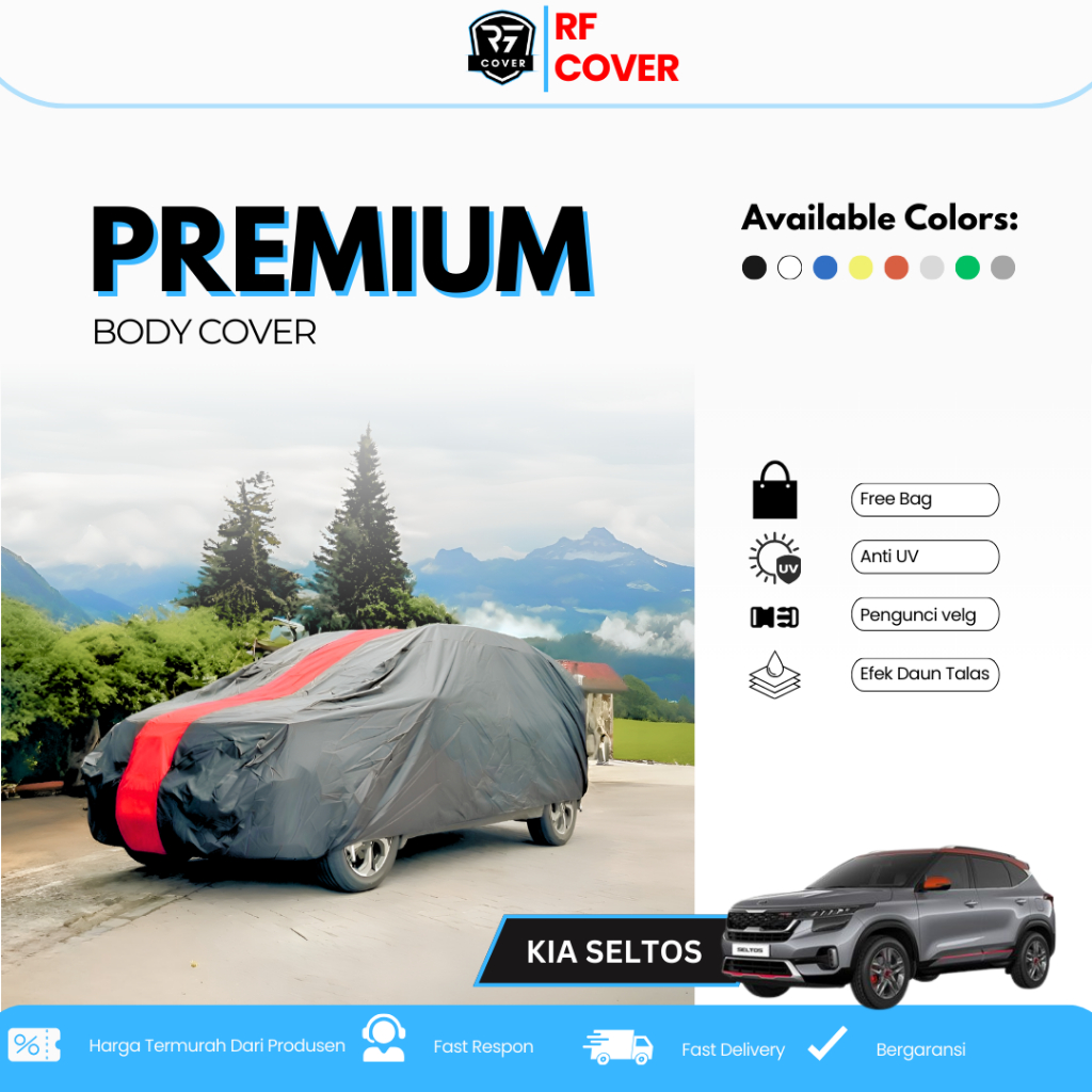 Jual Body Cover Mobil Kia Seltos Sarung Mobil All New Kia Seltos Tipe