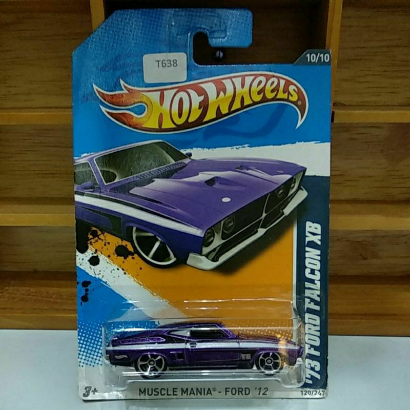 Jual Hot Wheels Ford Falcon Xb Muscle Mania Purple Ungu Shopee