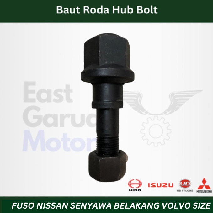 Jual Premium Baut Roda Fuso Nissan Volvo Belakang Jiwa Senyawa Meg