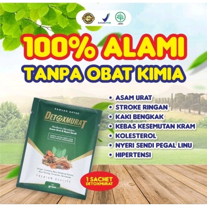 Jual Detoxmurat Serbuk Rendaman Kaki Dayak Kalimantan Original Herbal