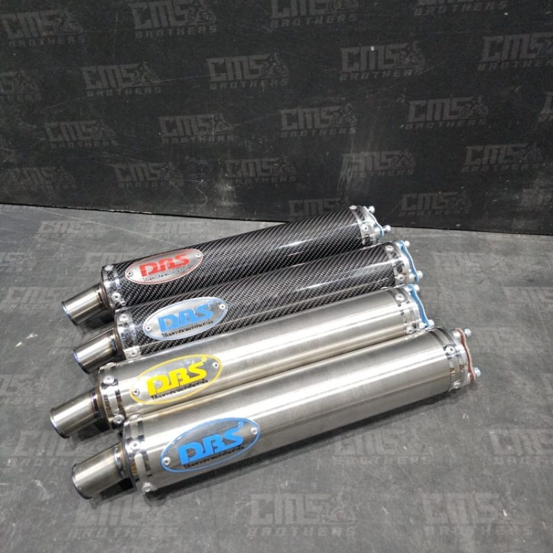 Jual Silencer DBS Carbon Titanium Universal 2 Tak Ninja NSR RX King