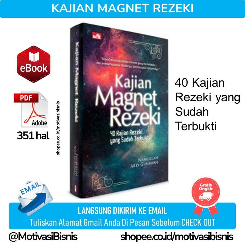 Jual Kajian Magnet Rezeki Kajian Rezeki Yang Sudah Terbukti