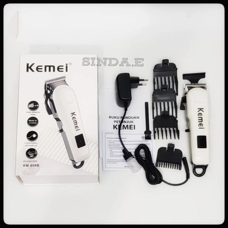 Jual Kemei Km A Alat Mesin Cukur Rambut Potong Wireless Hair Clipper