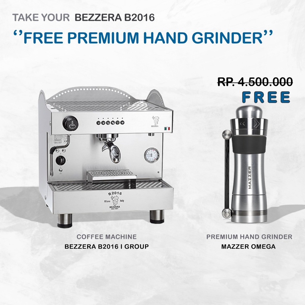 Jual Mesin Kopi Espresso Bezzera B Grouphead Free Omega Hand