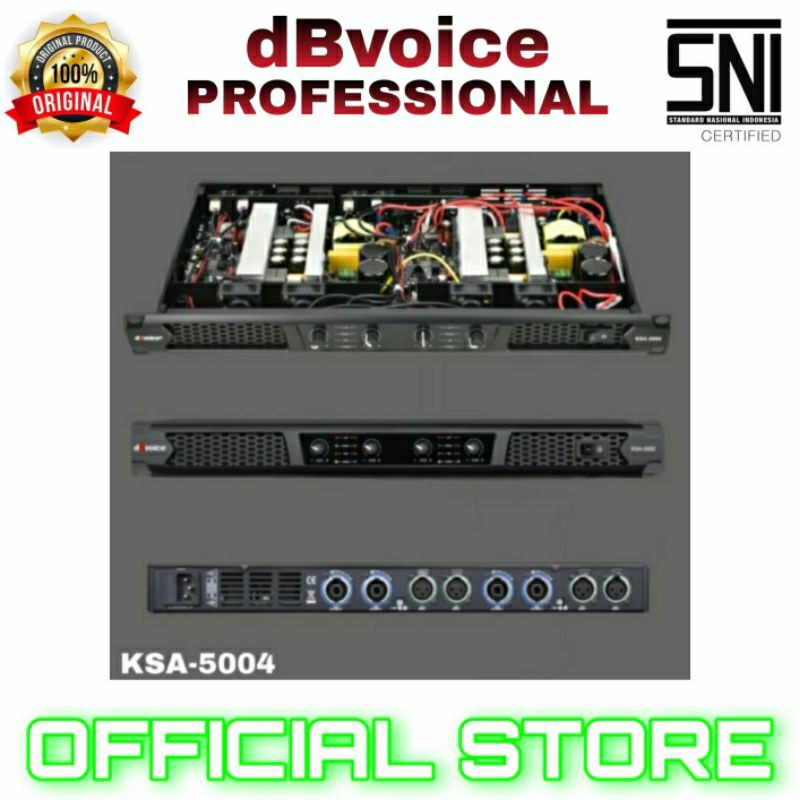 Jual Power Amplifier Channel Db Voice Ksa Original Power