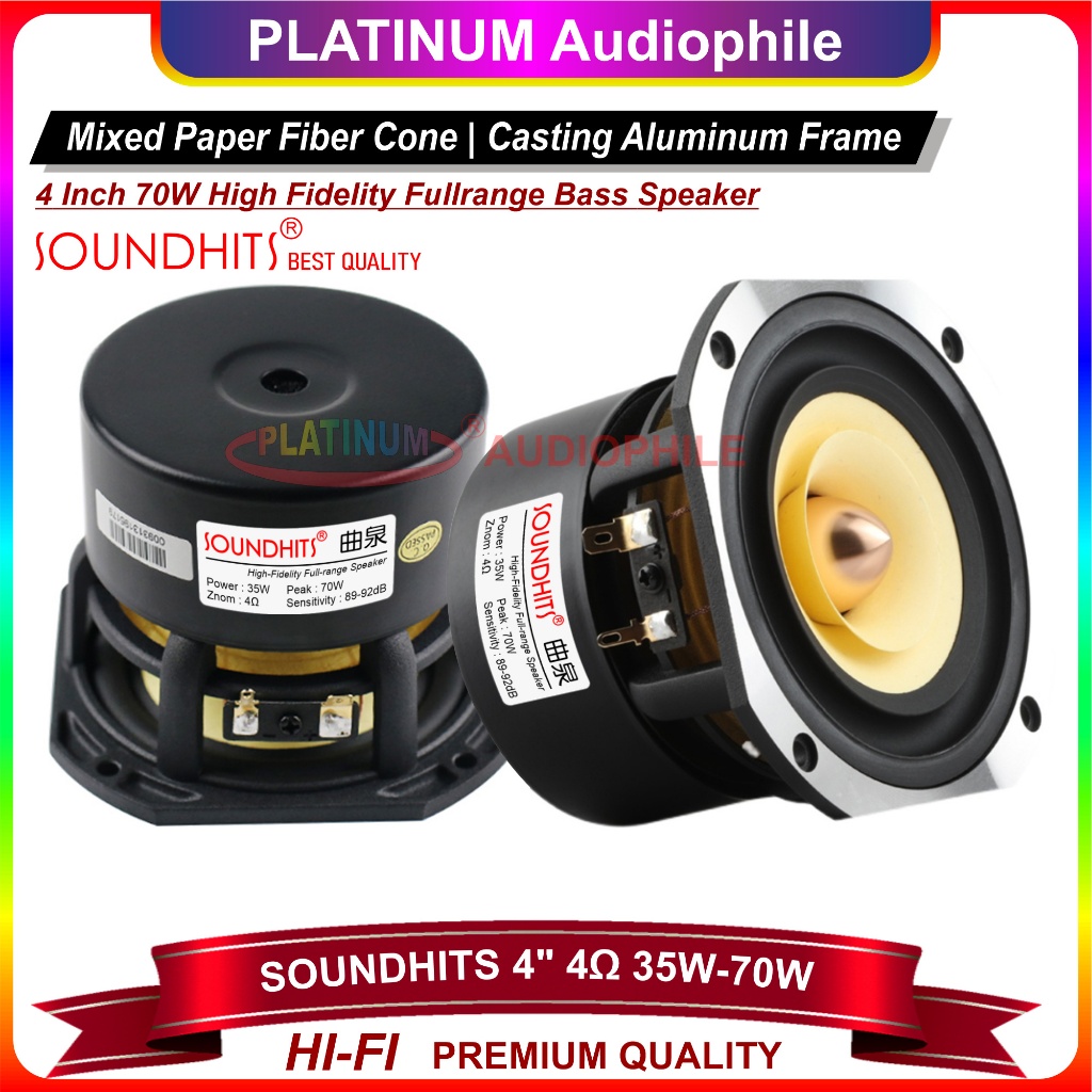 Jual Speaker Full Range Bass Inch Ohm W Hifi Speker Fullrange