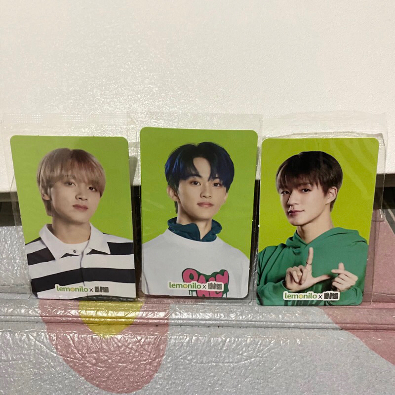 Jual Pc Photocard NCT Dream X Lemonilo Official Haechan Jeno Mark