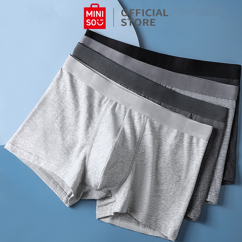 Jual Acp Miniso Celana Dalam Boxer Pria Isi Pcs Underwear Buah