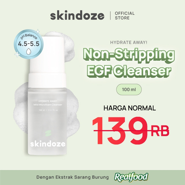 Jual Skindoze Hydrating Facial Foam Cleanser Pembersih Wajah Sabun