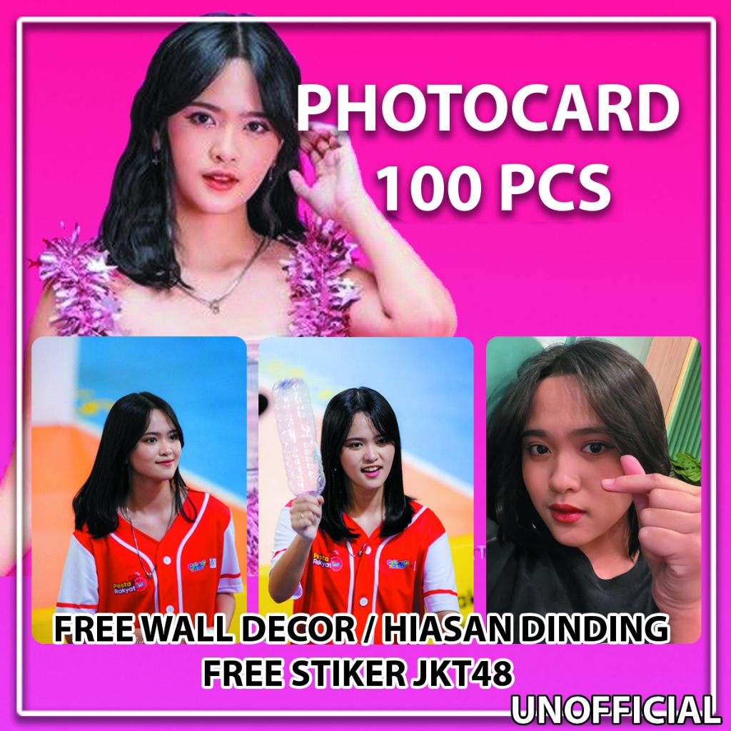 Jual Photocard Jkt Edisi Adel Isi Pcs Cod Shopee Indonesia