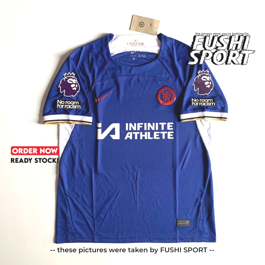 Jual Jersey Baju Bola Chelsea Home Full Patch New Terbaru