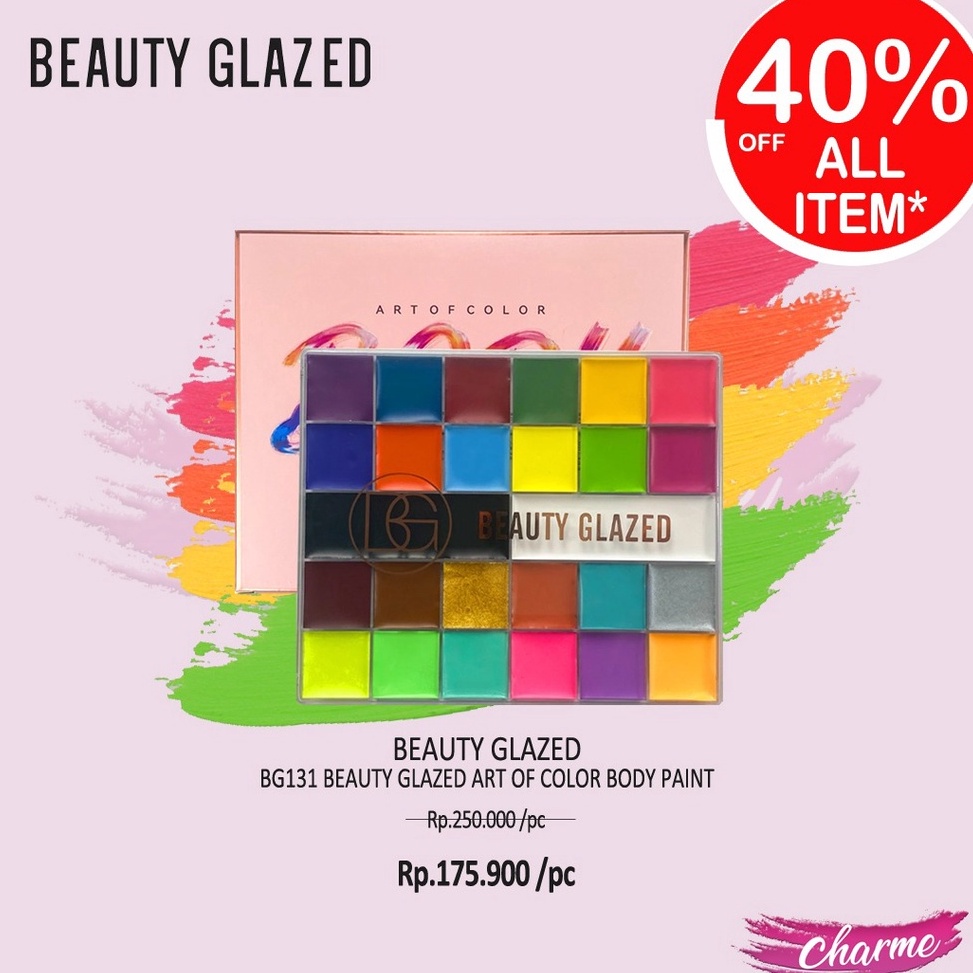 Jual Ready Ori Beauty Glazed Art Of Color Body Paint Cat Tubuh Wajah