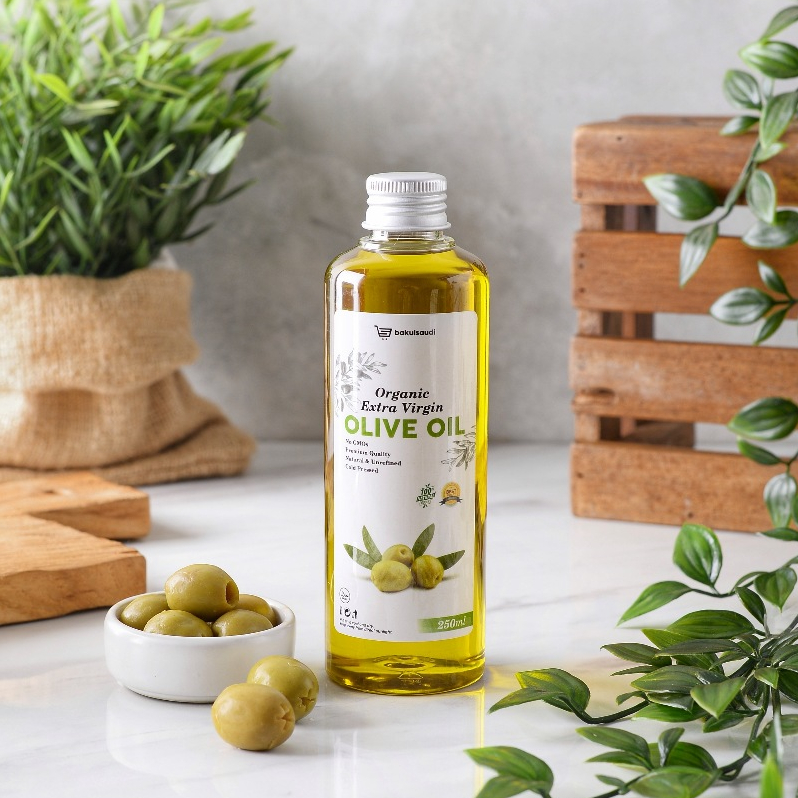 Jual Organic Extra Virgin Olive Oil Pure Evoo Minyak Zaitun Extra