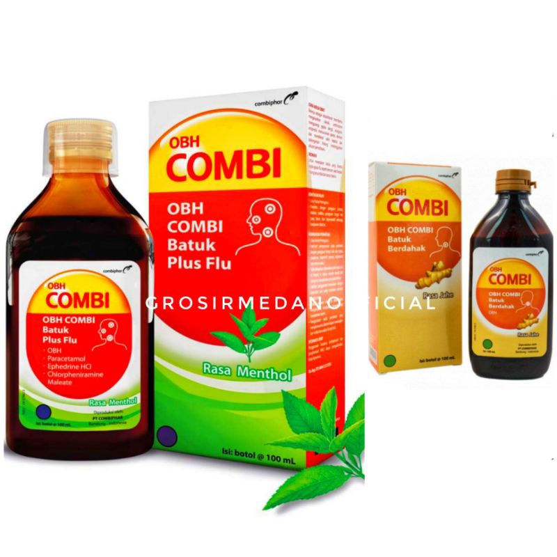 Jual Obh Combi Batuk Berdahak Ml Rasa Jahe Dan Menthol Shopee