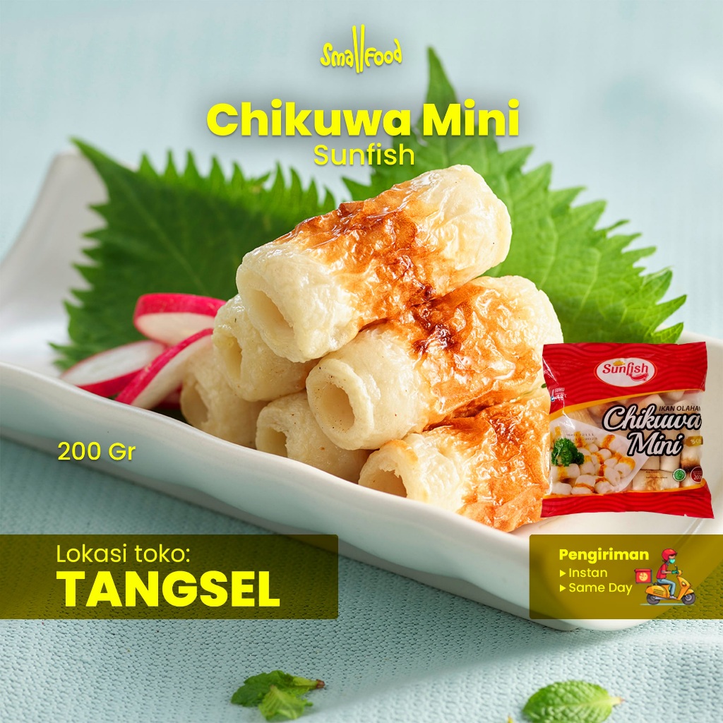 Jual Sunfish Chikuwa 200gr Chikuwa Mini Smallfood Frozen Food