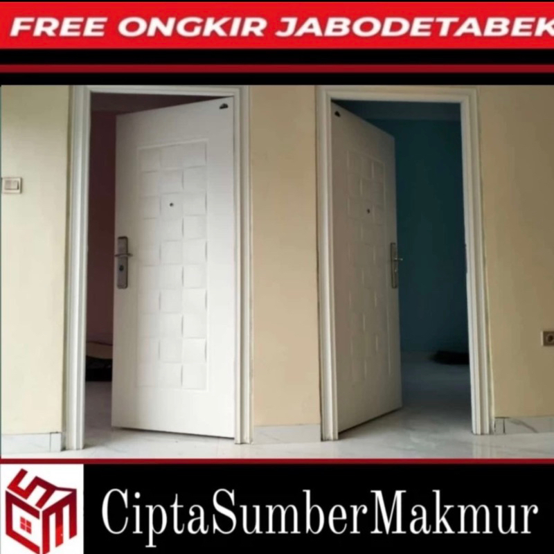 Jual Pintu Utama Pintu Kamar Baja Fortress Single Door Type Fort